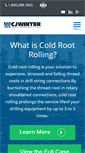 Mobile Screenshot of coldrootrolling.com